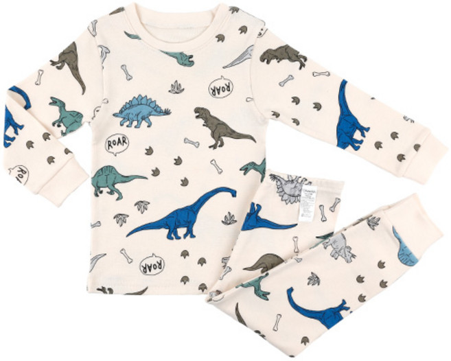 메이키즈 아동용 디노스토리 20수 후라이스 상하복 세트