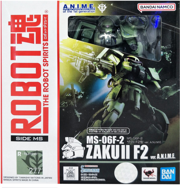 BANDAI 魂機動戰士鋼彈 MS-06F-2薩克F-2型 BF603395 12歲以上, 1個