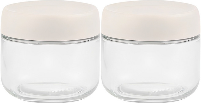 인블룸 다용도 유리 보관용기, 280ml, 2개