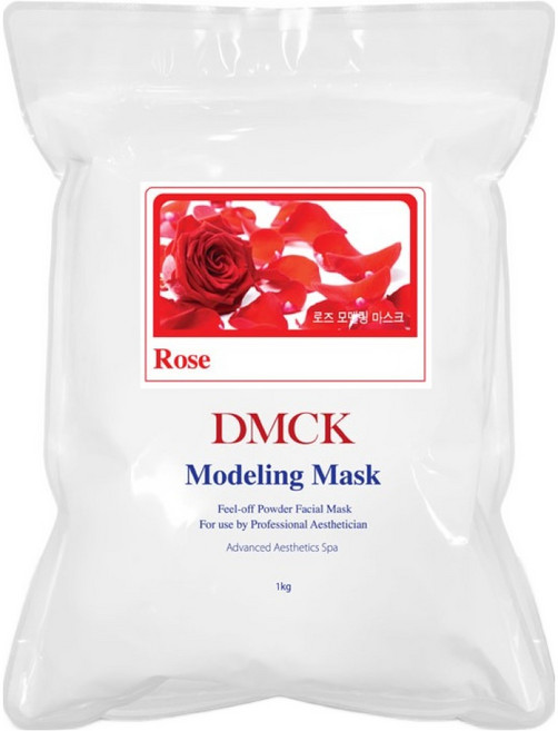 DMCK 玫瑰香氛軟膜粉面膜 1kg, 1個, 1入