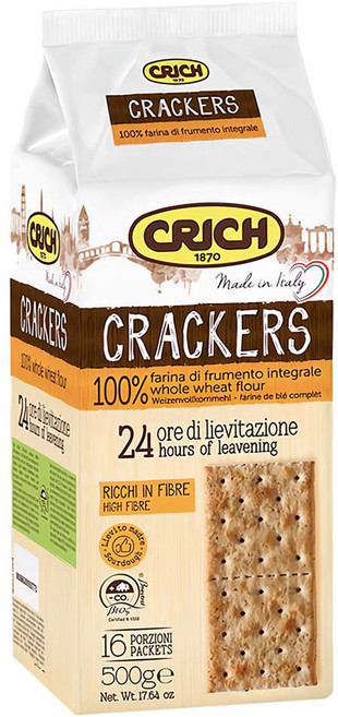 CRICH 克里奇 義大利多穀蘇打餅, 500g, 1包