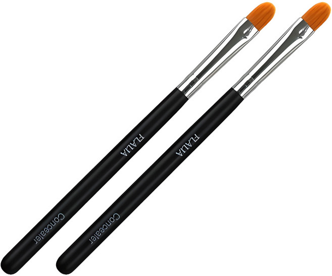 플라리아 컨실러 메이크업브러쉬, 클래식, 2개