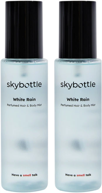 스카이보틀 퍼퓸 헤어 & 바디미스트 화이트레인, 100ml, 2개 - 쿠팡