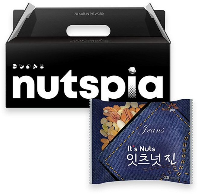 넛츠피아 잇츠넛 진 믹스넛 25p, 25g, 1개