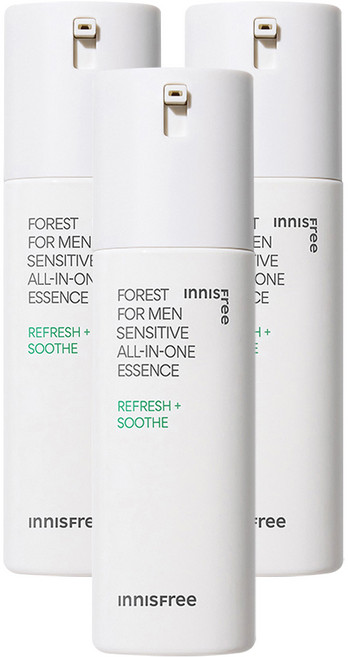 이니스프리 포레스트 포맨 센서티브 올인원 에센스, 100ml, 3개
