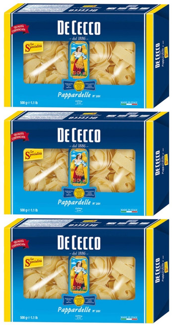 데체코 파파델리 파스타, 500g, 3개