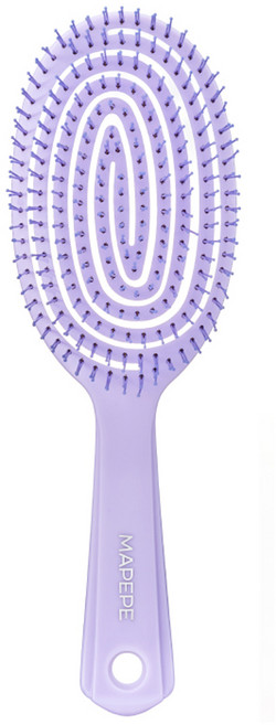 MAPEPE 不糾結超服貼順髮梳, 紫色, 1支