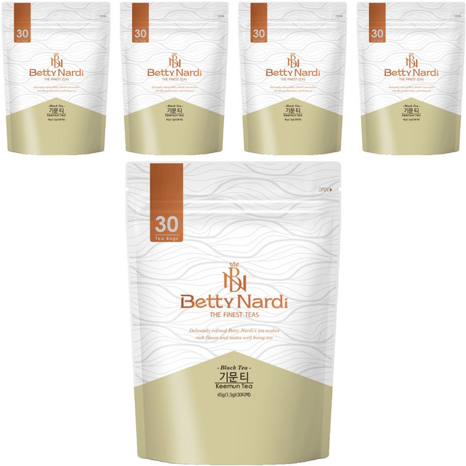 베티나르디 기문홍차리필, 1.5g, 30개입, 5개