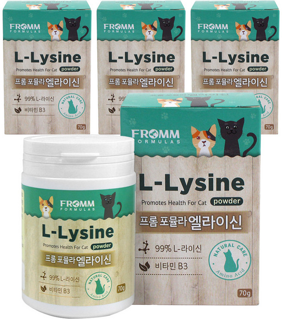 프롬포뮬라 고양이 영양제, 70g, 종합영양제, 4개