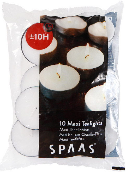 스파스 맥시 티라이트 비닐팩 10시간 연소, 무향, 10개입