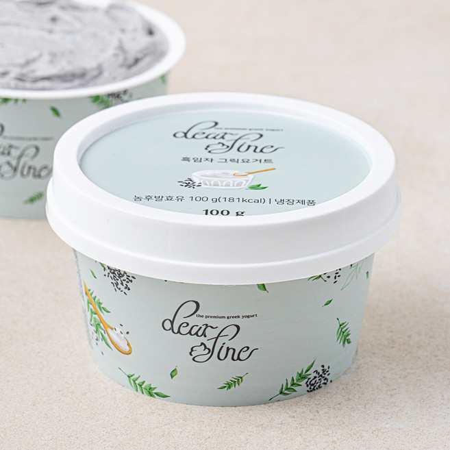 디어파인 흑임자 그릭요거트, 100g, 1개입, 1개