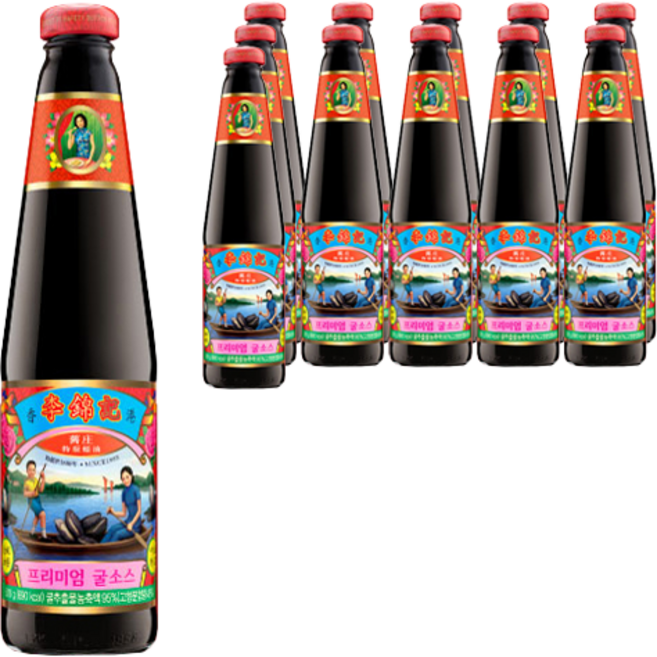 이금기 프리미엄 굴소스, 510g, 12개