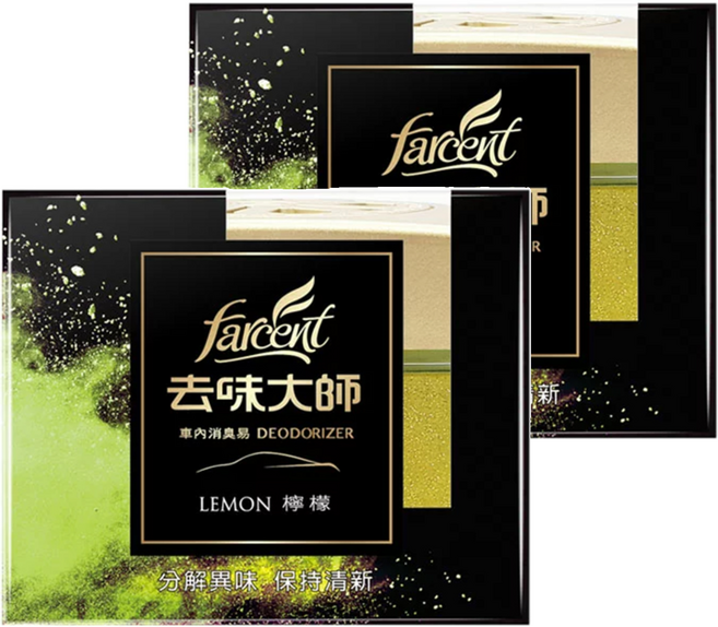farcent 花仙子 去味大師 車內消臭易, 檸檬薄荷, 2盒