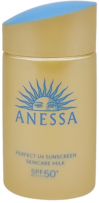ANESSA 安耐曬 金鑽高效防曬露NA 5X版 全方位UV防護 清爽乳液 SPF50+, 60ml, 1瓶
