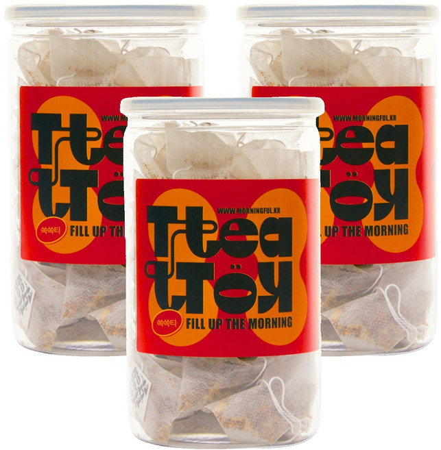 티톡티톡 모닝풀 가벼울 쏙쏙티 호박팥차, 2g, 30개입, 3개