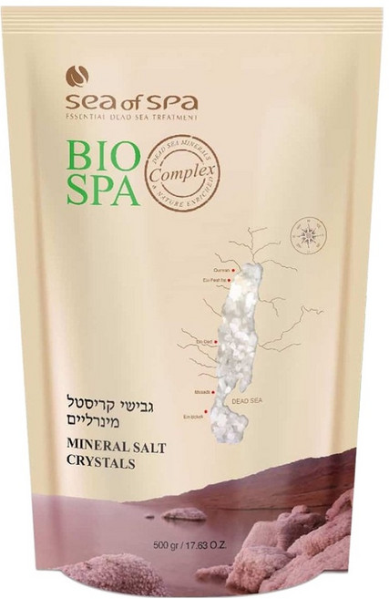 sea of spa 全天然死海礦物鹽, 500g, 1包