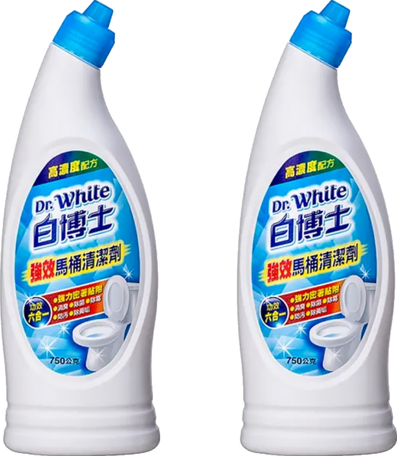 Dr.White 白博士 馬桶清潔劑, 750g, 2瓶