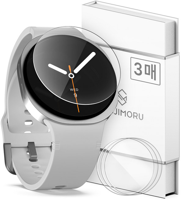 신지모루 풀커버 전면 강화유리 액정보호필름 3p 세트, 1개