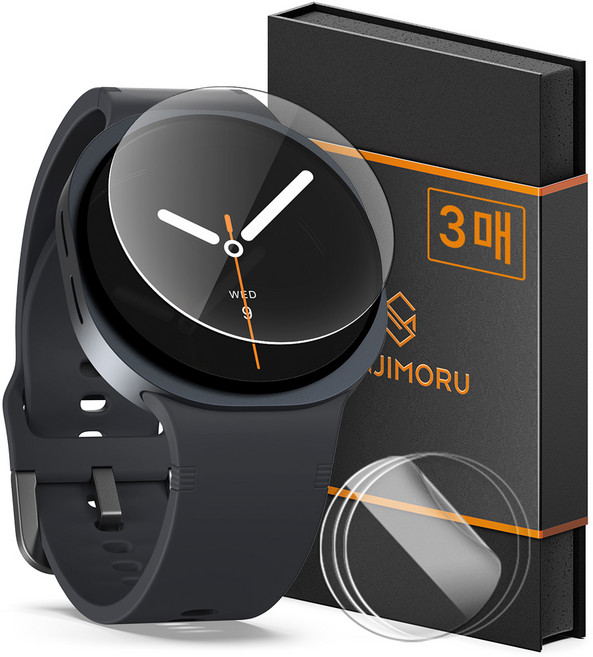 신지모루 풀커버 자가복원 TPU 액정보호필름 3P, 1세트