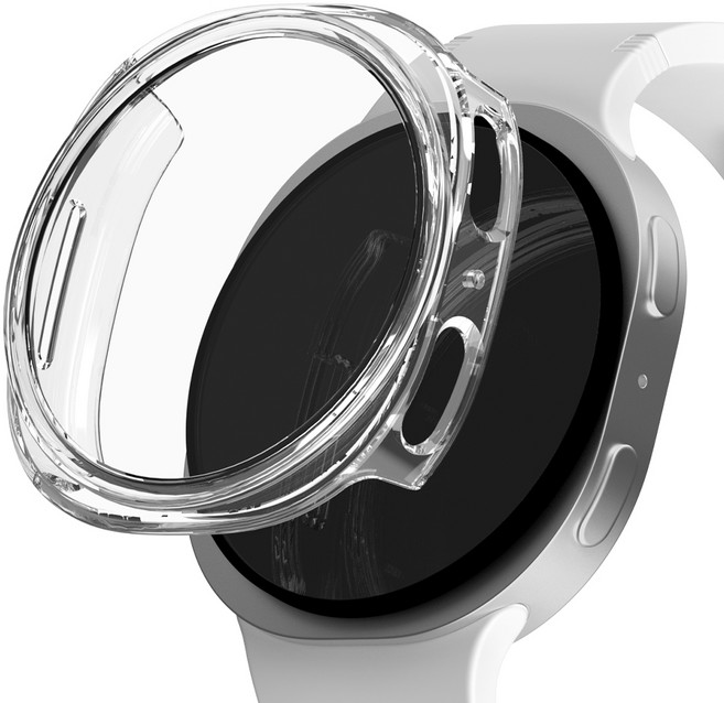 신지모루 9H 풀커버 일체형 SF코팅 스마트워치 케이스, 크리스탈 클리어, 1개
