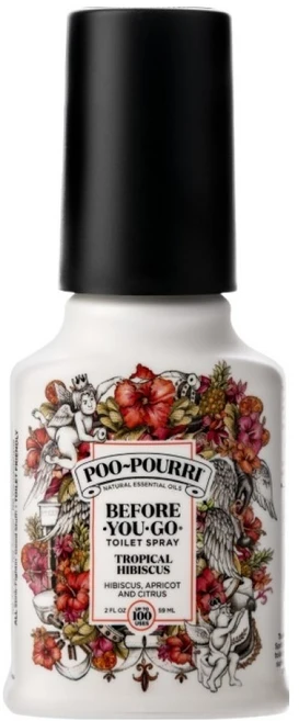 푸리 화장실탈취제 본품, 59ml, 1개, 트로피칼 히비스커스 - 쿠팡