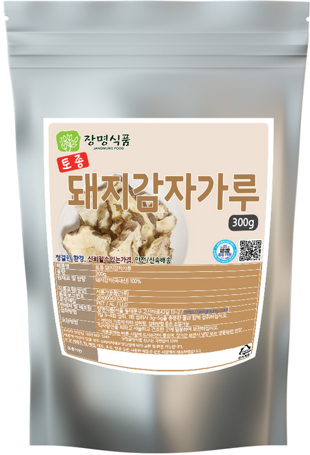 장명식품 토종 국내산 돼지감자가루, 300g, 1개