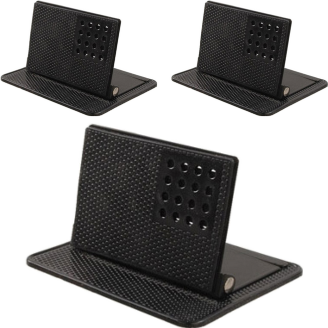 차량용 HUD 스파이더 스마트폰 거치대 + 반사필름, 3세트, 혼합색상