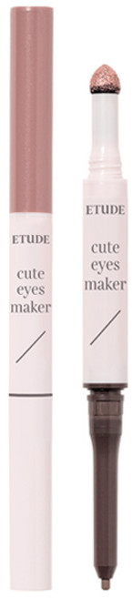 에뛰드 애교살 메이커 라이너 0.1g + 글리터 0.5g 세트, 샴페인누드, 1개
