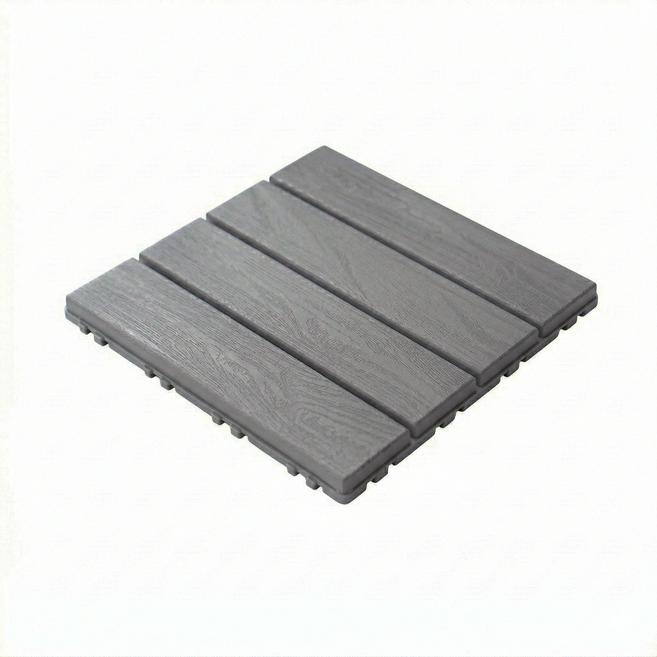 프로메이드 조립식 셀프 인테리어 데크타일 우디, 웜그레이, 9개