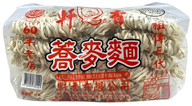 軒香 蕎麥麵, 900g, 1包