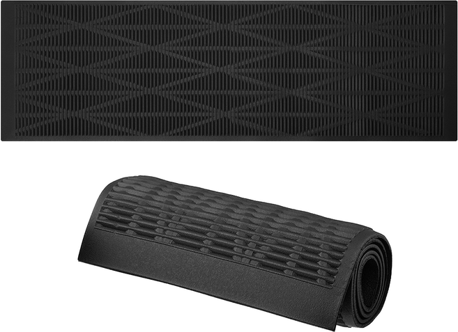 코멧 백패킹 1인용 롤타입 발포 캠핑매트, 블랙