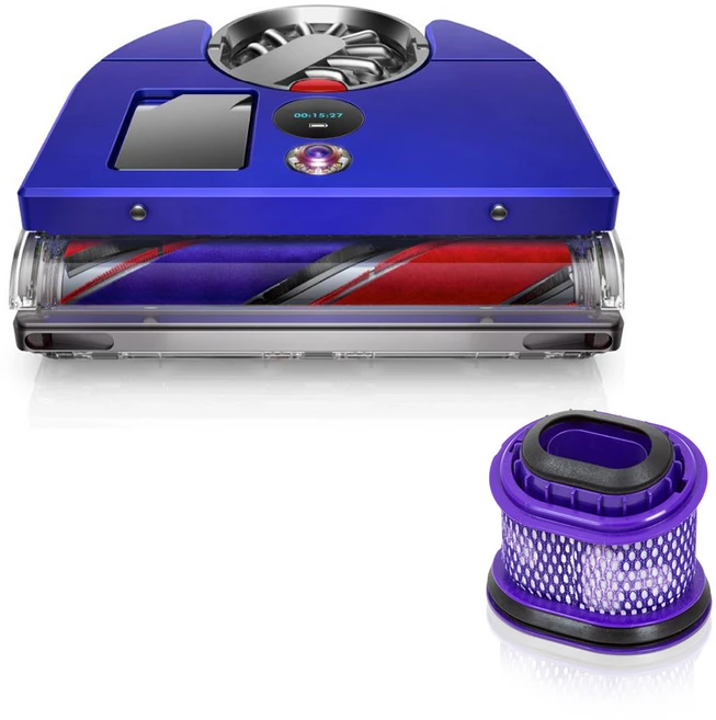 다이슨 360 vis nav 로봇 청소기 304631-01 + 필터 972065-01 세트, 304631-01(로봇청소기).  972065-01(필터), 혼합색상