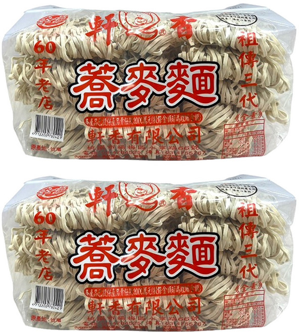 軒香 蕎麥麵, 900g, 2包