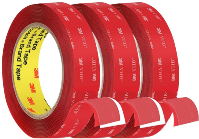 브이에이치비 쓰리엠 양면테이프 투명 14mm x 2m, 3개