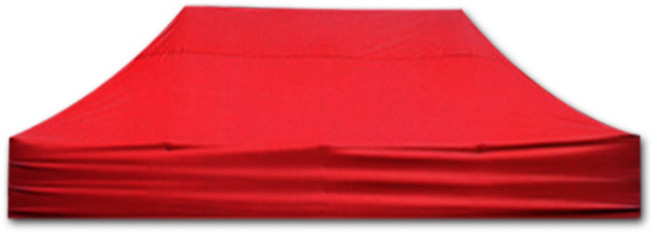 윈에어 캐노피 지붕 단품, 레드