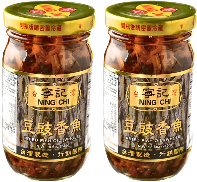 寧記 豆豉香魚, 245g, 2罐