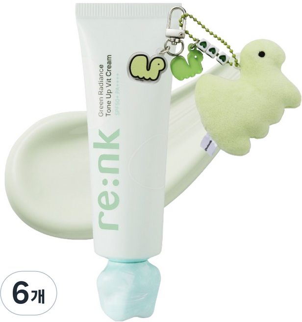 Re NK 光彩提亮光澤霜 SPF50+ PA++++, 綠色, 6個, 50ml