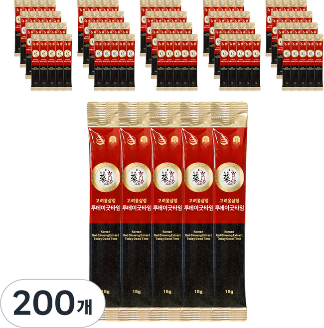 풍년보감 고려홍삼정 투데이굿타임, 15g, 200개