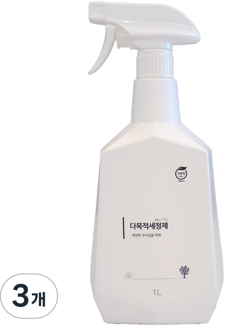 En cleaner 去除油垢陳年汙漬 多用途多功能清潔劑, 3個, 1L
