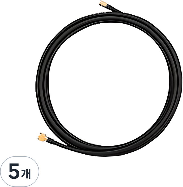 CNBlue 프리미엄 고화질 TV 안테나선 1.5m, 5개