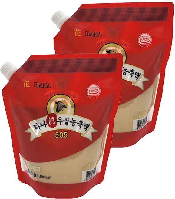 토호식품 하나 진우골농축액 505, 840g, 2개