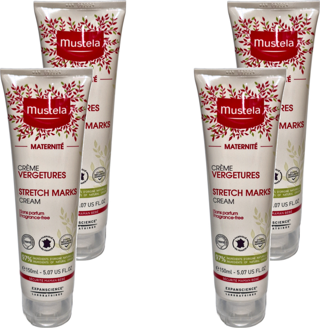 mustela 慕之恬廊 慕之孕孕膚霜, 150ml, 4件
