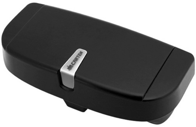 카템 썬바이저 카드&선글라스 케이스, 블랙, 1개