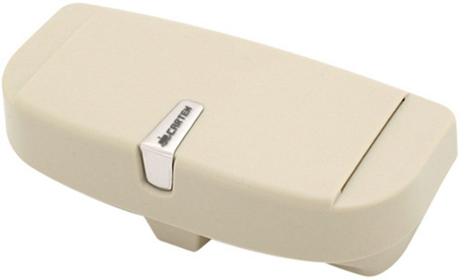 카템 썬바이저 카드 선글라스 케이스, 베이지, 1개