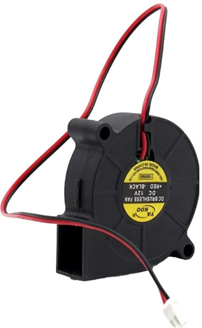 Coms 쿨러 블로워 40mm 팬 50 x 50 x 15 mm, BT509, 검정, 1개