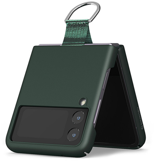 신지모루 슬림핏 링 플립 휴대폰 케이스