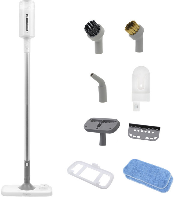 홈앤아트 퓨어 스팀청소기, AMS-200, 혼합색상