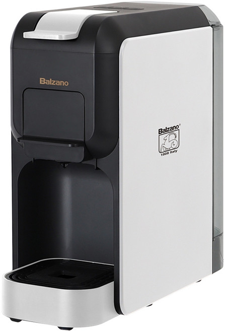 Balzano 義式半自動雙膠囊3in1咖啡機 原廠保固, BZ-CCM806, 芭蕾白