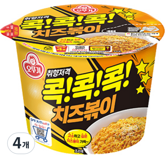 오뚜기 콕콕콕 치즈볶이 95g, 4개
