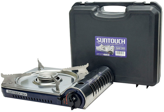 썬터치 가스레인지 휴대용 버너 ST-505, NAVY, 1개